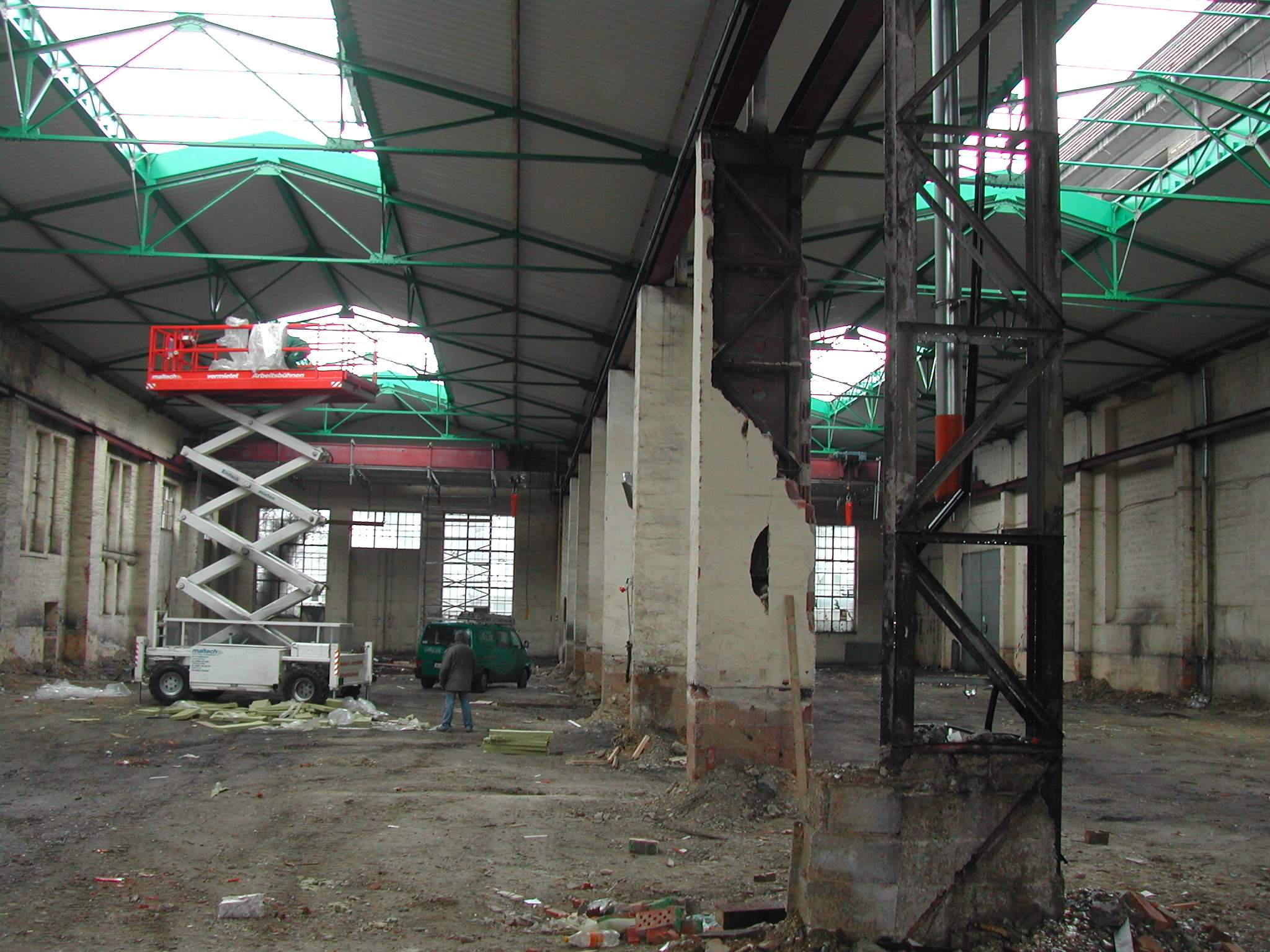 LIEGLER TAKEH ARCHITEKTEN Projekt AVR Umbau Hallen