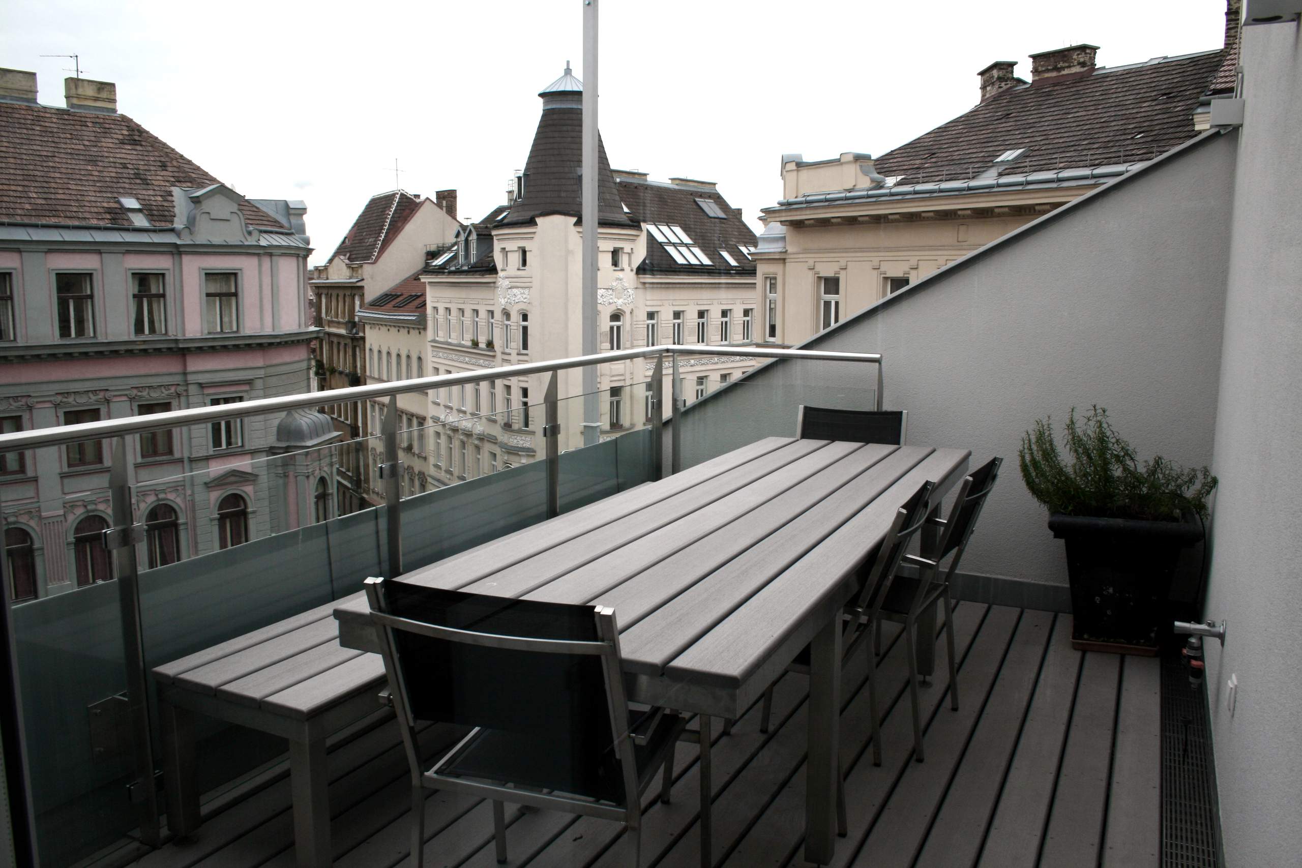 LIEGLER TAKEH ARCHITEKTEN Projekt Dürergasse Terrasse