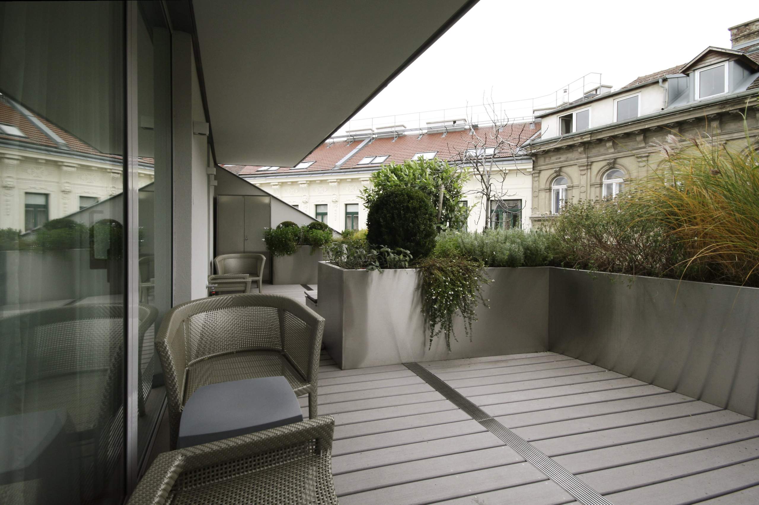 LIEGLER TAKEH ARCHITEKTEN Projekt Dürergasse Terrasse