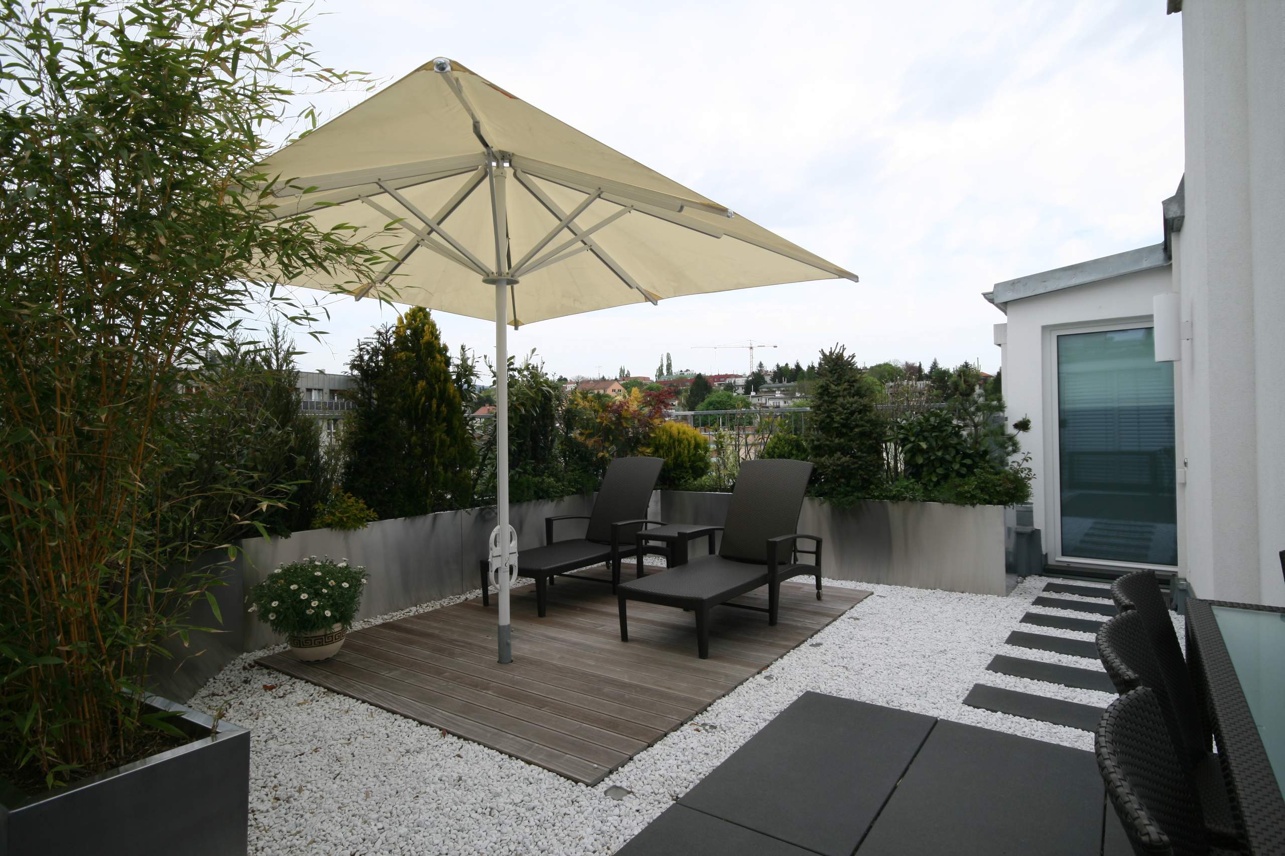 LIEGLER TAKEH ARCHITEKTEN Projekt Erndtgasse Dach Terrasse