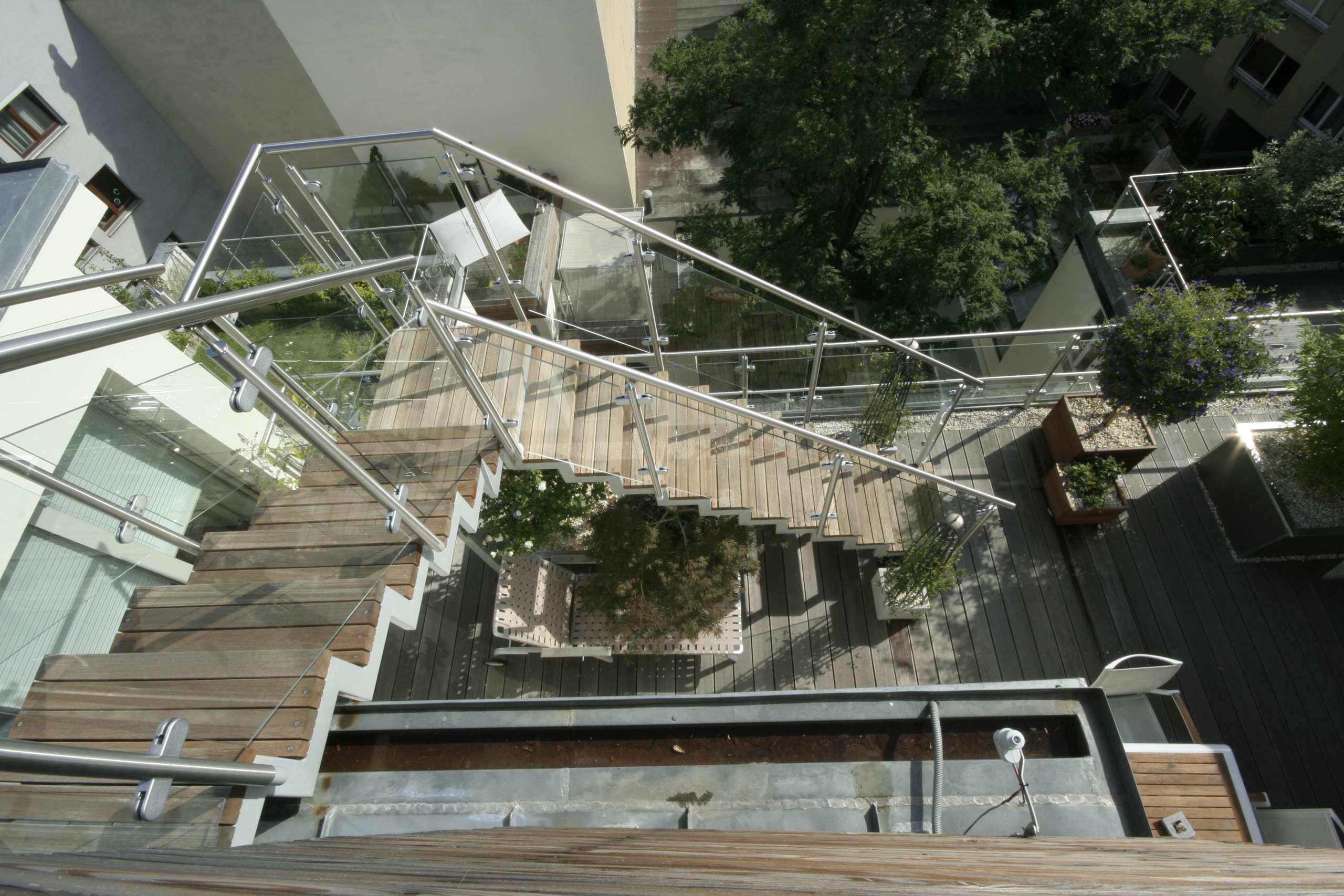 LIEGLER TAKEH ARCHITEKTEN Projekt Franzensgasse Terrasse