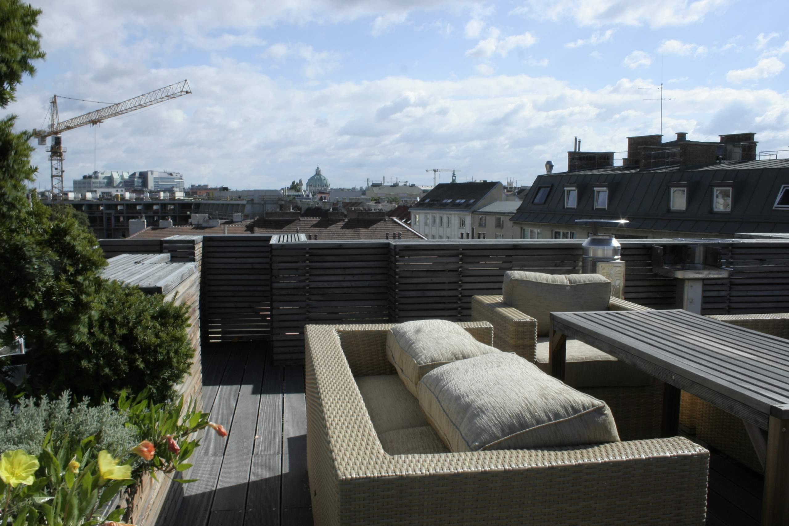 LIEGLER TAKEH ARCHITEKTEN Projekt Franzensgasse Dachterrasse