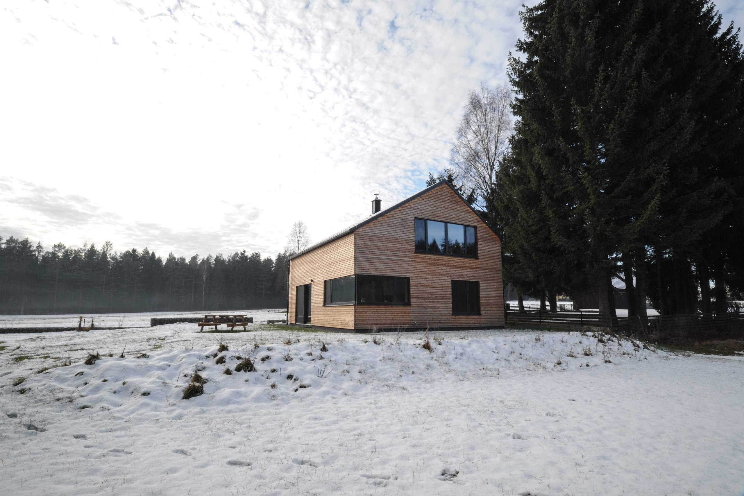 LIEGLER TAKEH ARCHITEKTEN Projekt Gopprechts Haus im Schnee
