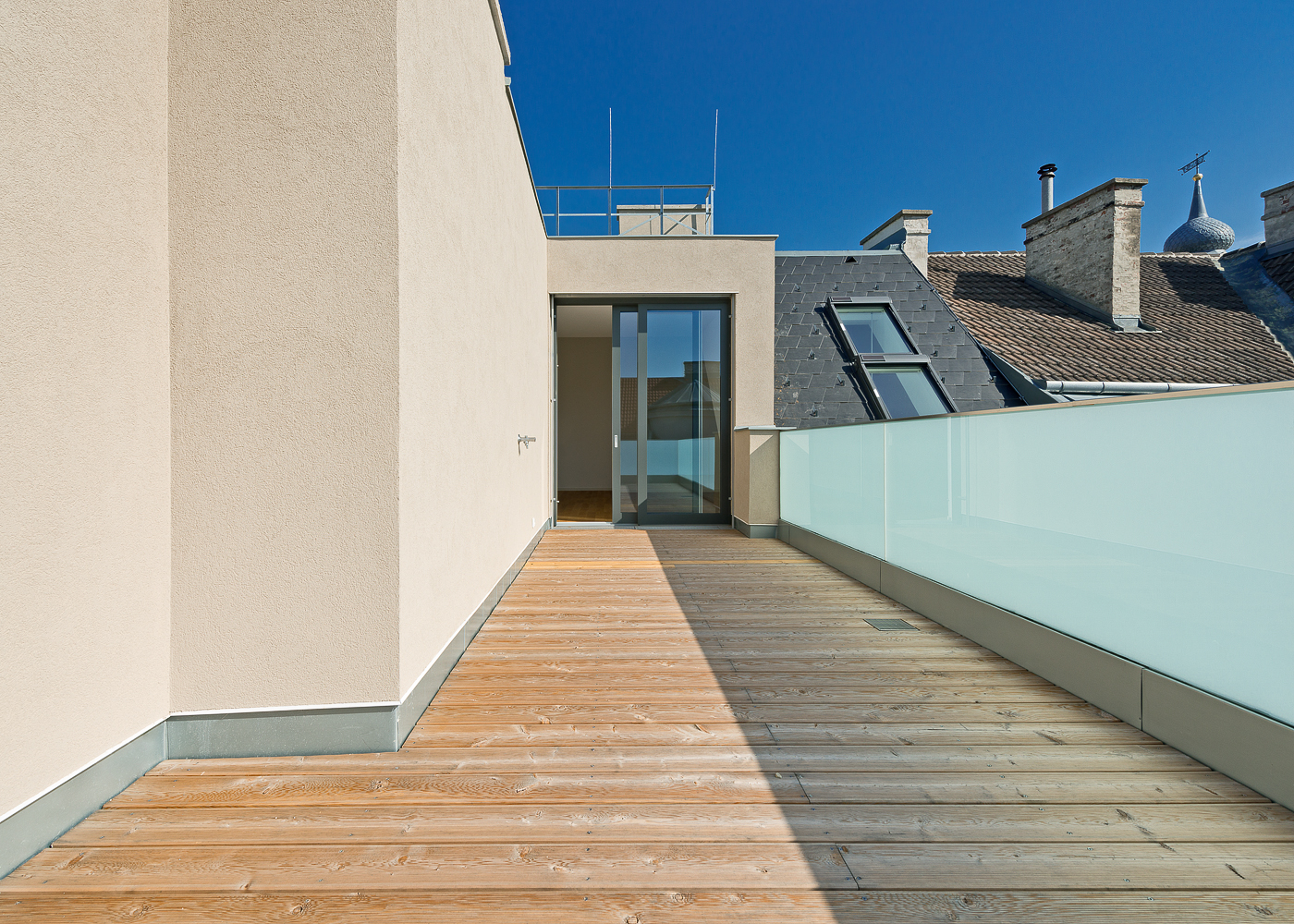 LIEGLER TAKEH ARCHITEKTEN Projekt Haizingergasse Terrasse