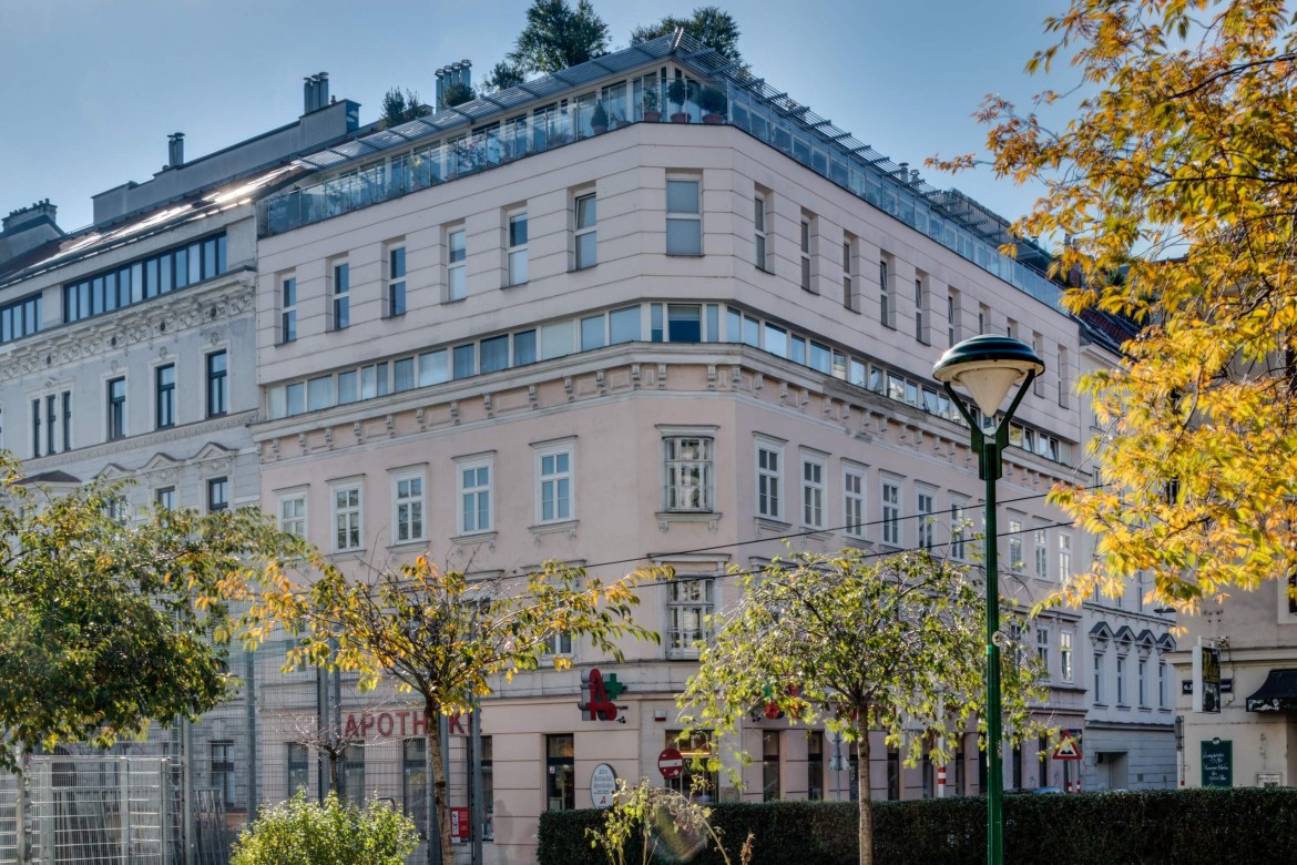 LIEGLER TAKEH ARCHITEKTEN Projekt Hofmühlgasse Straßen Fassade