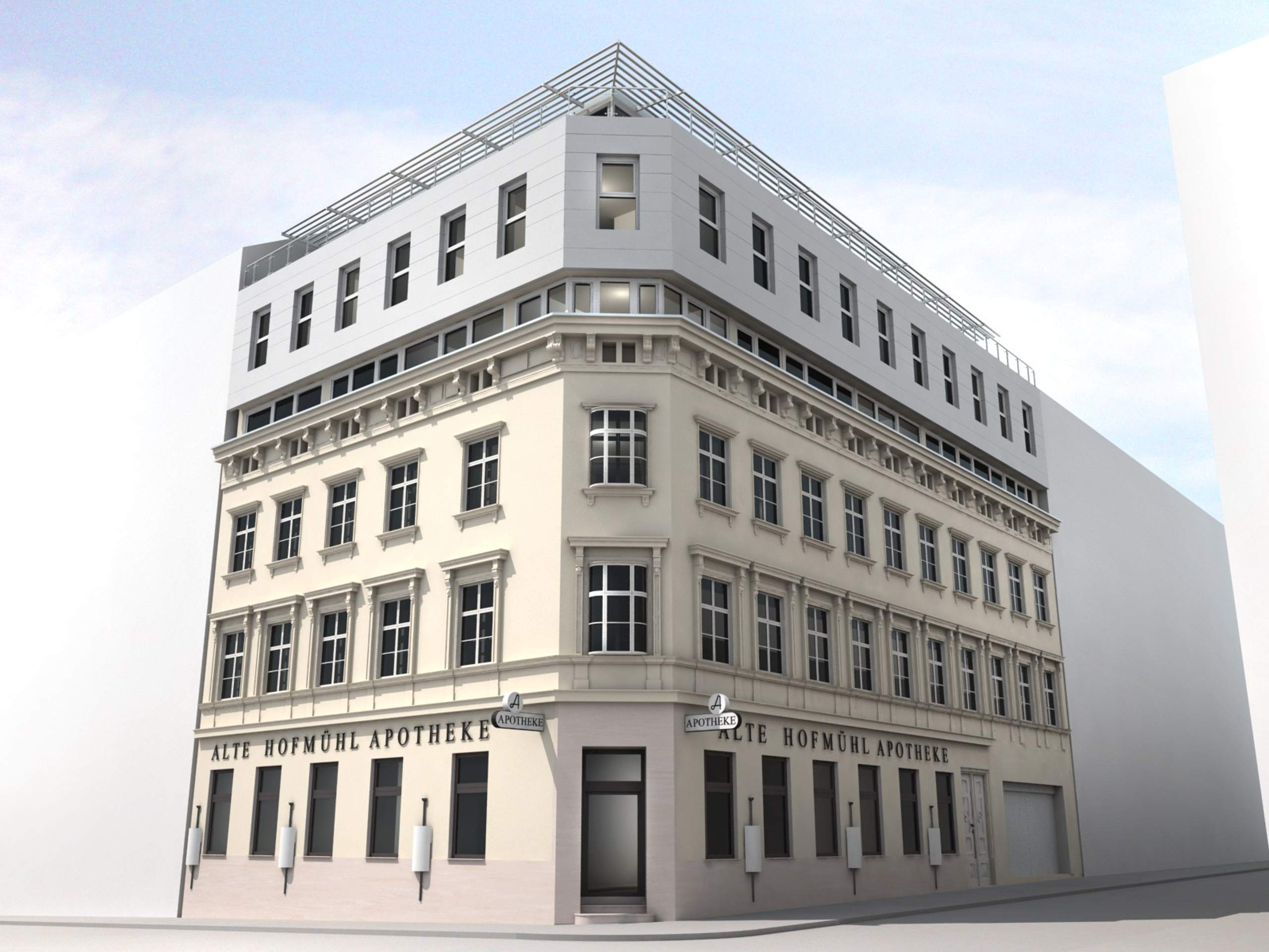 LIEGLER TAKEH ARCHITEKTEN Projekt Hofmühlgasse Visualisierung