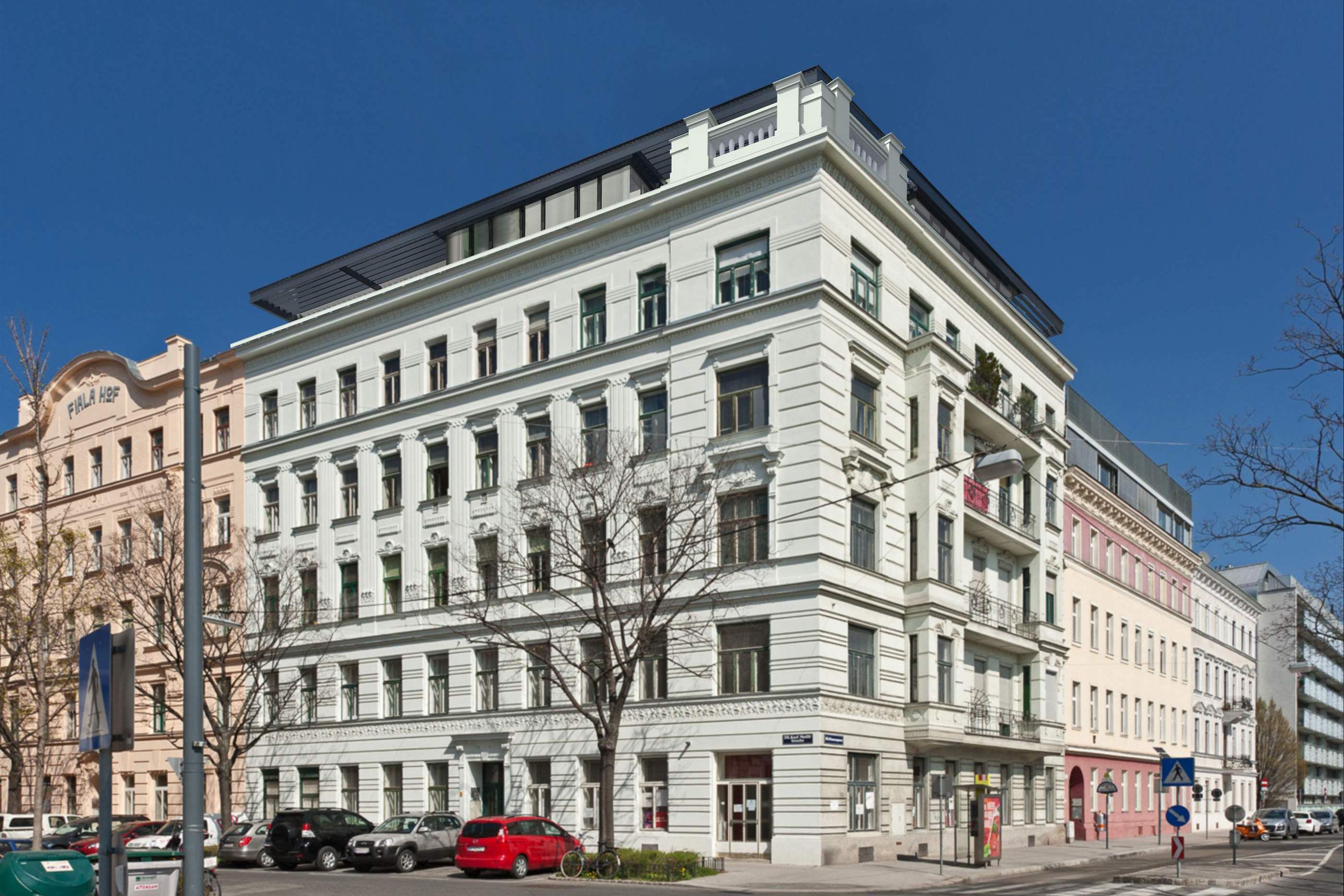 LIEGLER TAKEH ARCHITEKTEN Projekt Karl Meißl Straße Fassade