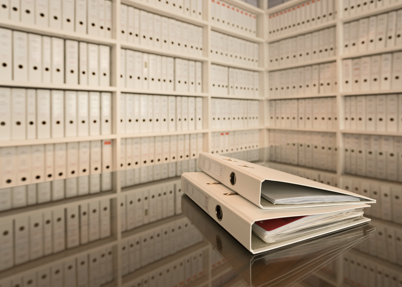 LIEGLER TAKEH ARCHITEKTEN Projekt Kohlmarkt Büro Ablage