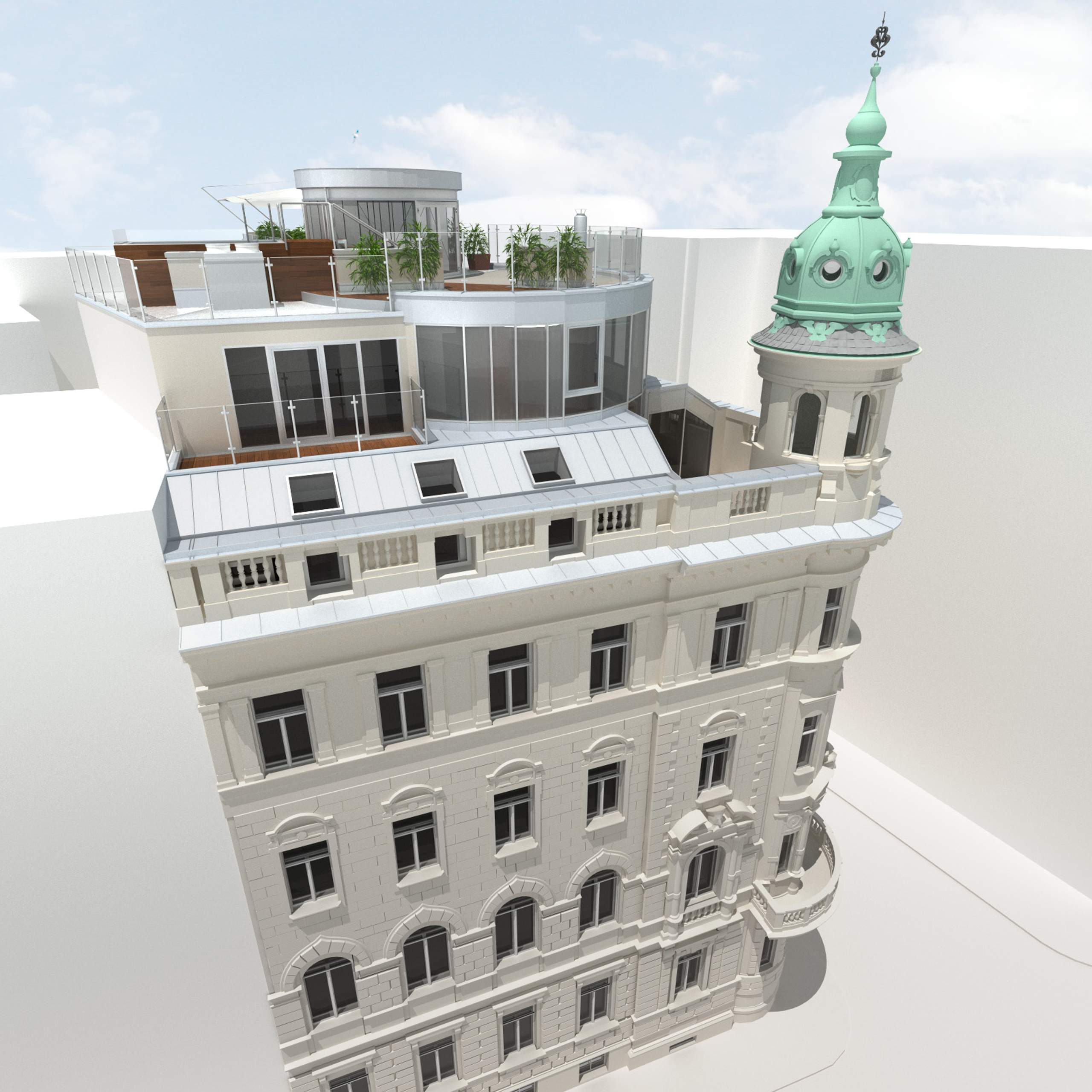 LIEGLER TAKEH ARCHITEKTEN Projekt Paniglgasse Visualisierung