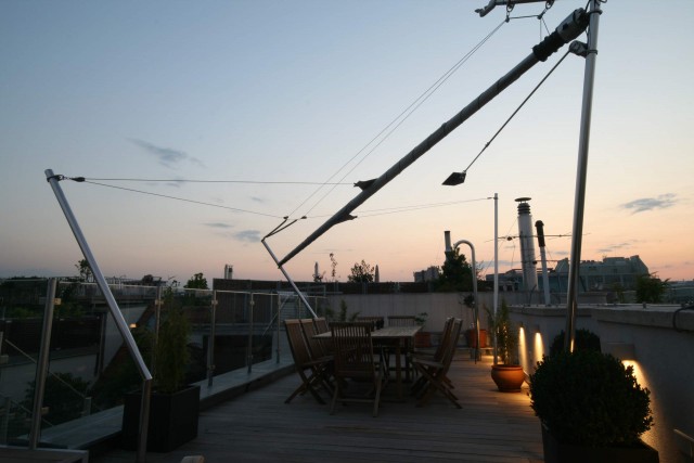 LIEGLER TAKEH ARCHITEKTEN Projekt Paniglgasse Wohnung Dachterrasse