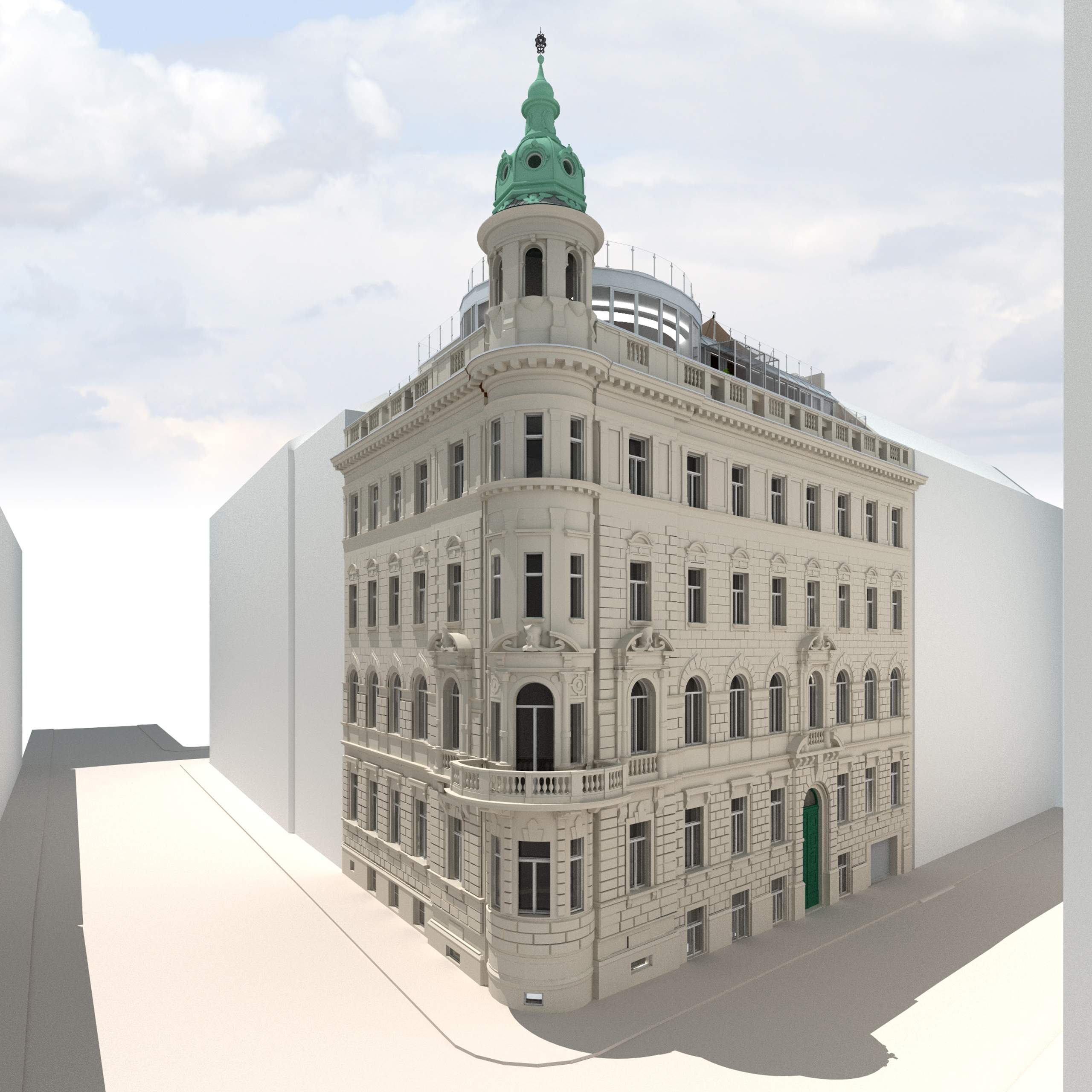LIEGLER TAKEH ARCHITEKTEN Projekt Paniglgasse Visualisierung