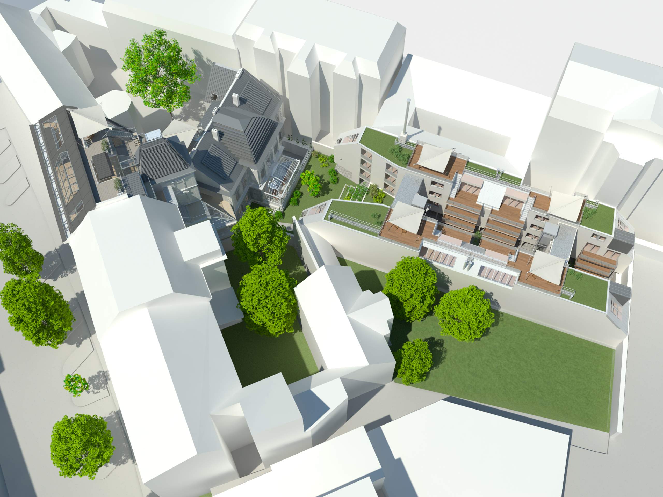 LIEGLER TAKEH ARCHITEKTEN Projekt Wiedner Hauptstraße 57 Visualisierung