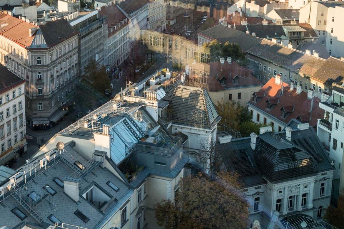LIEGLER TAKEH ARCHITEKTEN Projekt Wiedner Hauptstraße 57 und 59 Blick von WKO
