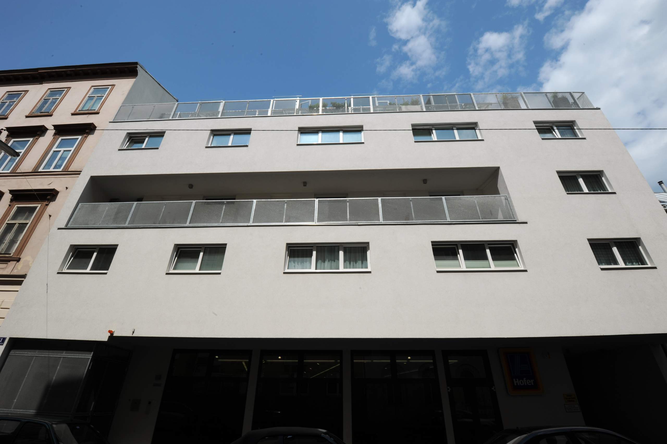 LIEGLER TAKEH ARCHITEKTEN Projekt Zirkusgasse Fassade Weintraubengasse