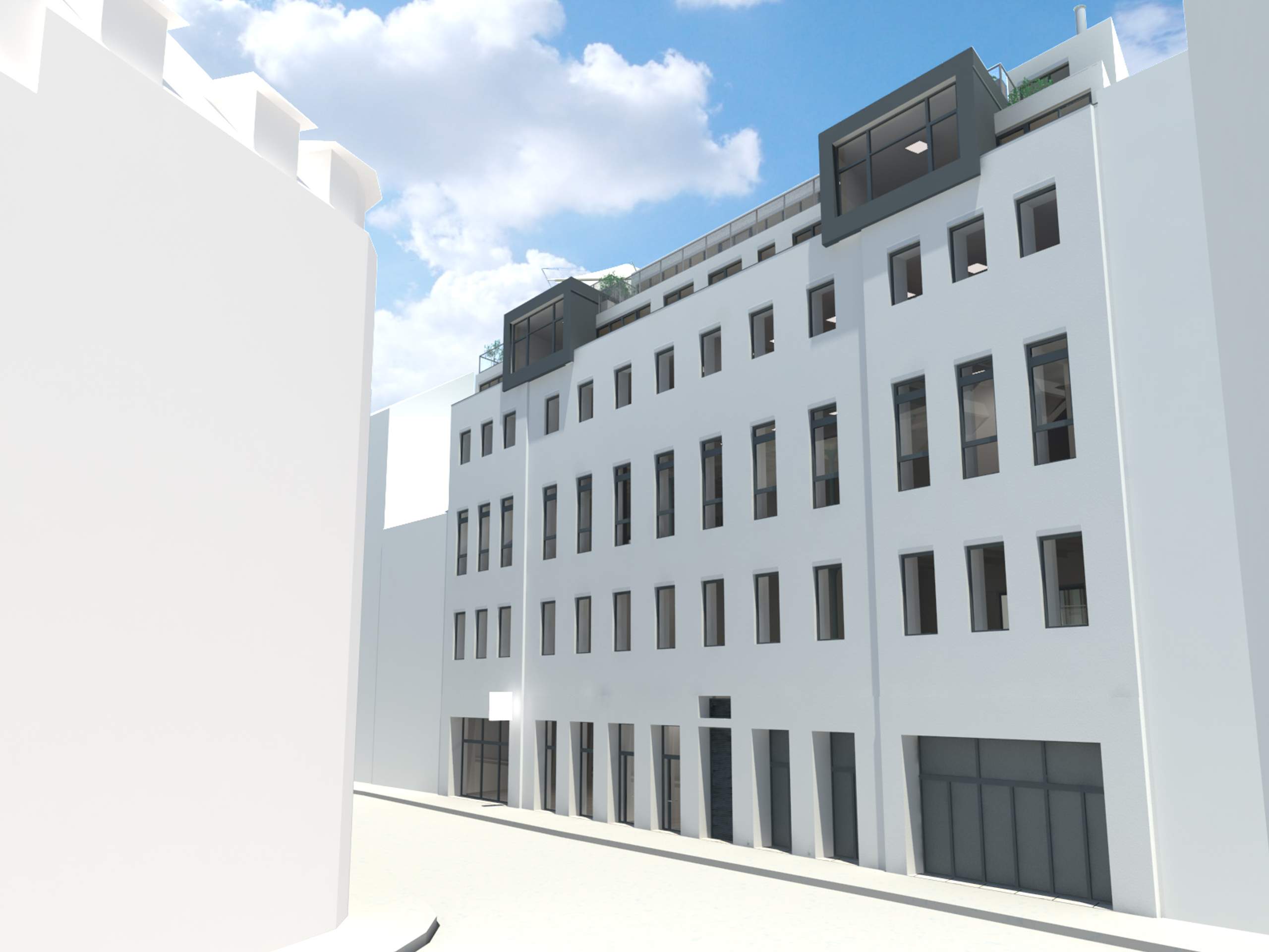 LIEGLER TAKEH ARCHITEKTEN Projekt Zirkusgasse Visualisierung